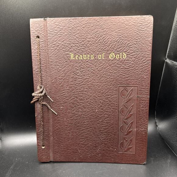Vintage 1948 Book Leaves Of Gold Revised Edition By Clyde Francis Lytle - U.S - Picture 1 of 14